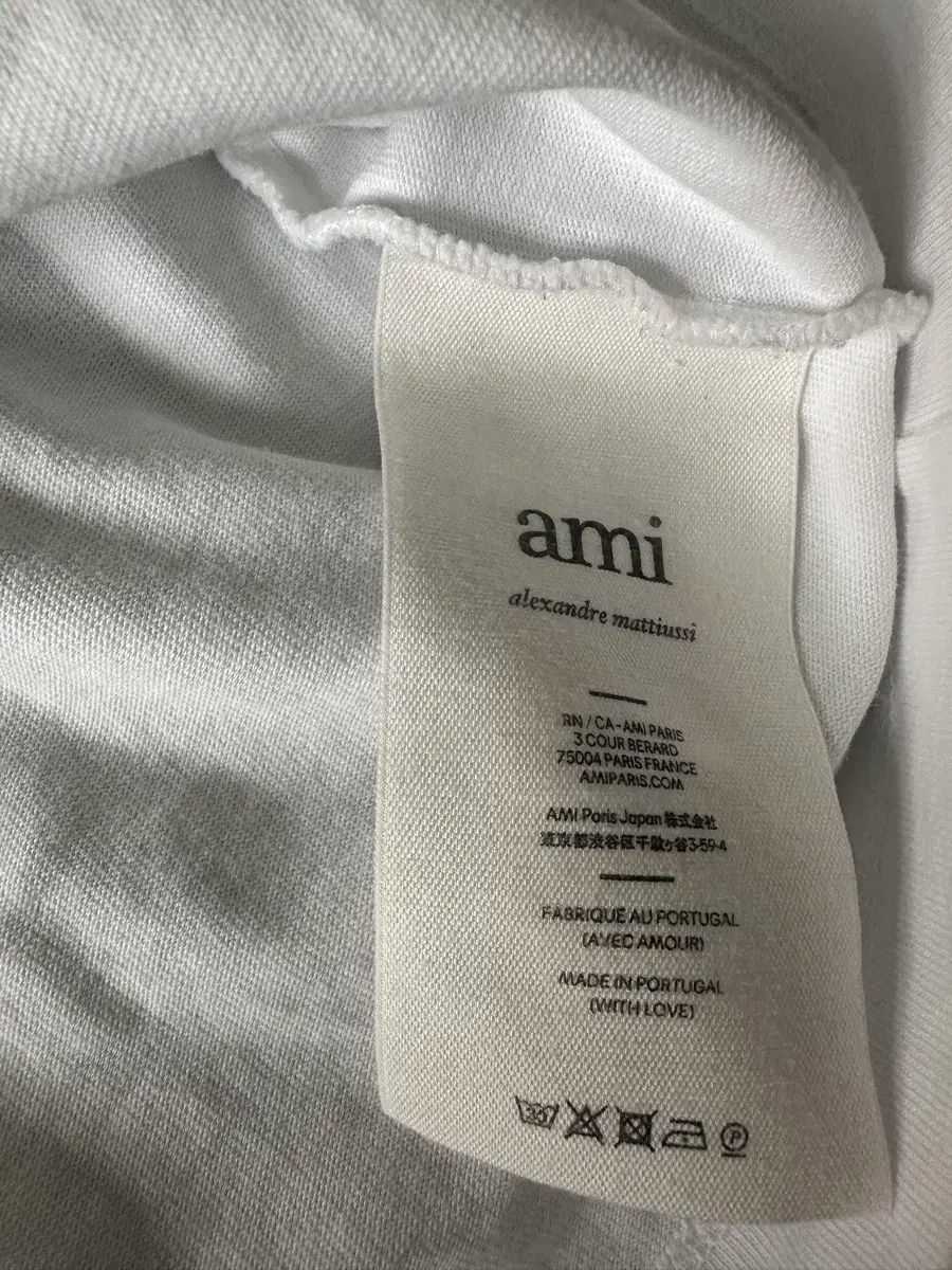 アミ長袖 アミスリーブ アミTシャツ