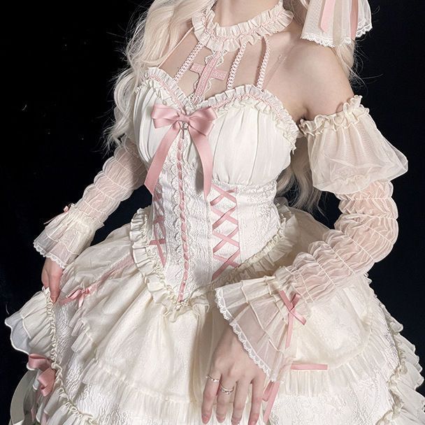 新品未使用 ゴスロリ ロリータ ゴシックロリータ十字姫風 ドール