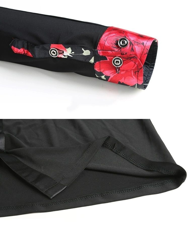 お急ぎ便 メンズ ラテンダンス用シャツ 男性用 ダンス衣装 上着 ダンスウェア 社交 練習着 ワルツ チャチャチャ ルンバ カウボーイ テンダンスシャツ 成長