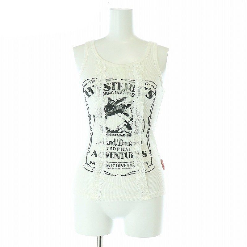 ヒステリックグラマー HYSTERIC GLAMOUR レース リボン リブ