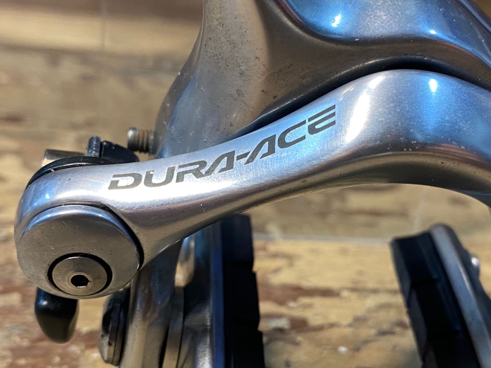 シマノ SHIMANO キャリパーブレーキ　前後セットBR-7800デュラエース 美品 シマノ SHIMANO デュラエース キャリパーブレーキ前後