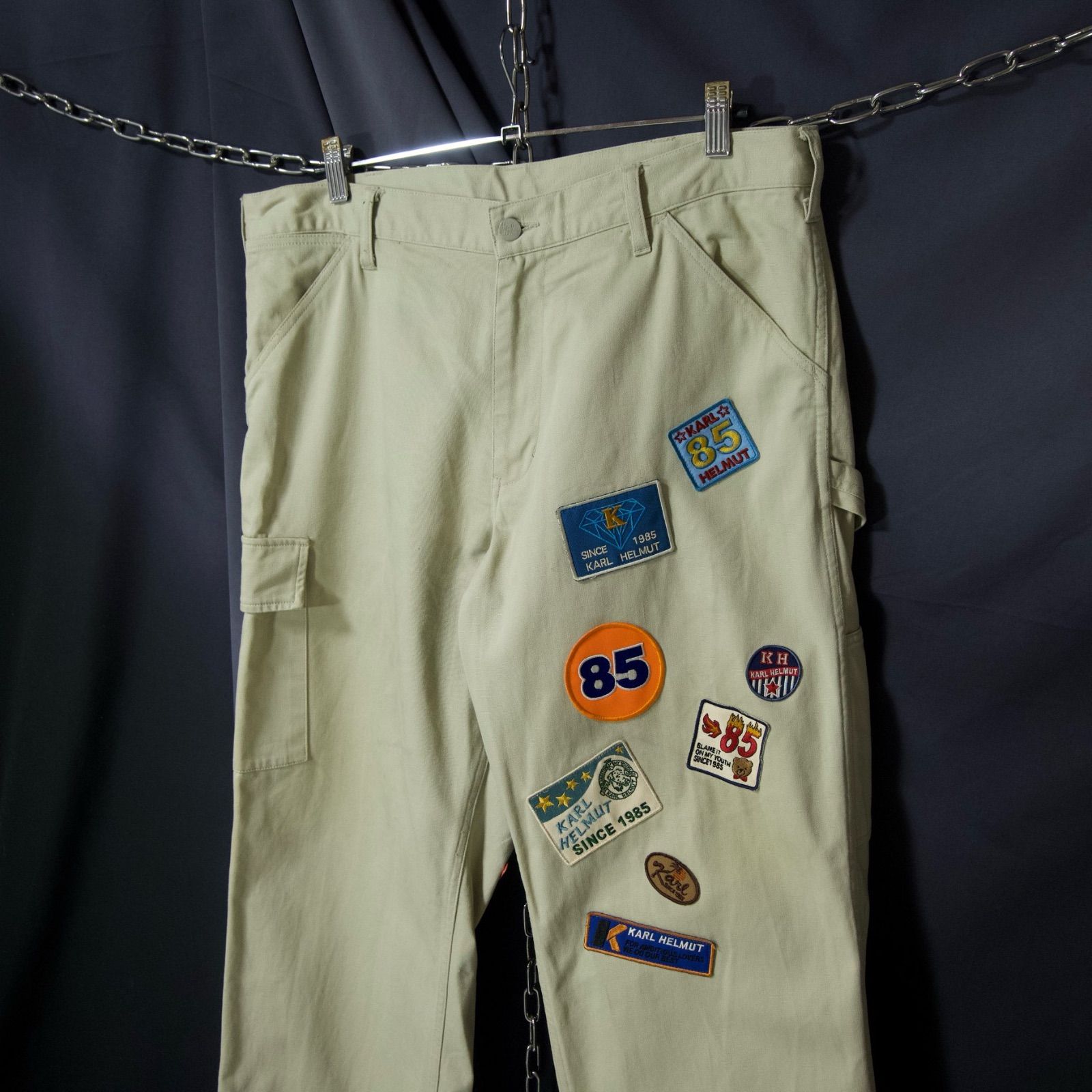 00s c2003 Karl Helmut Parody Patches Custom Carpenter Cargo
