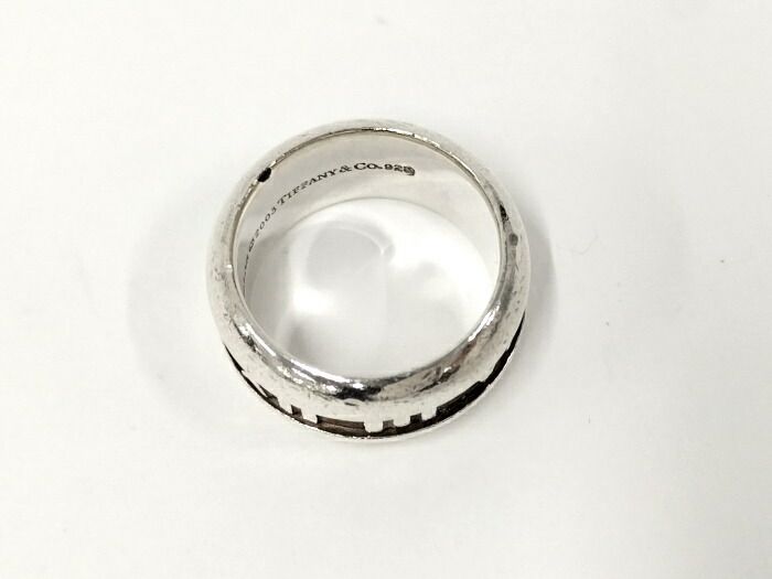【美品】Tiffany & Co. アトラス リング SV925 刻印 箱・袋付 linkvintage_613j1208785