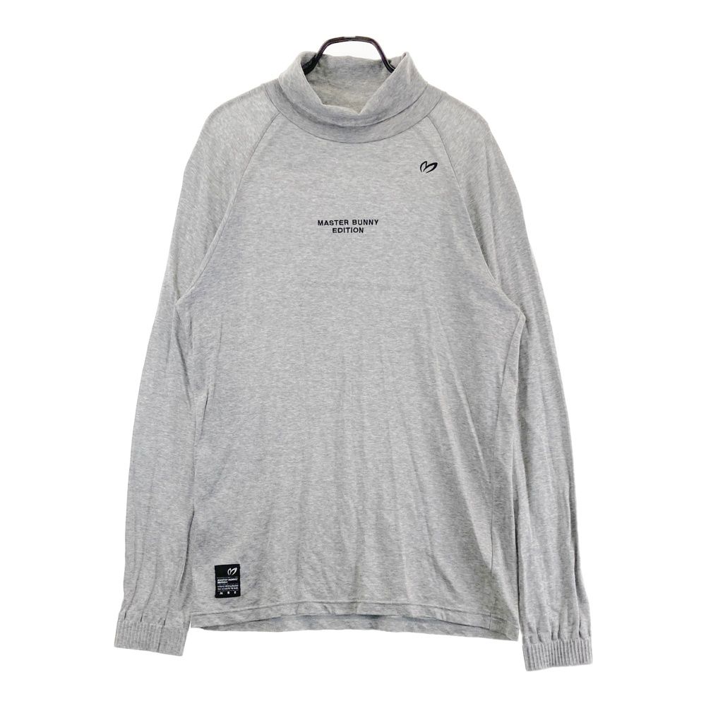 サイズ：0 MASTER BUNNY EDITION マスターバニーエディション  長袖タートルネックTシャツ  ブラック系 [240101471253] ゴルフウェア レディース ストスト サイズ：0 MASTER BUNNY EDITION マスターバニーエディション