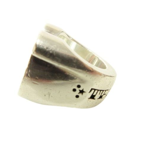 TENDERLOIN ダイヤ入りホースシューリング　シルバー TENDERLOIN(テンダーロイン) ホースシューシルバー925ダイヤモンド