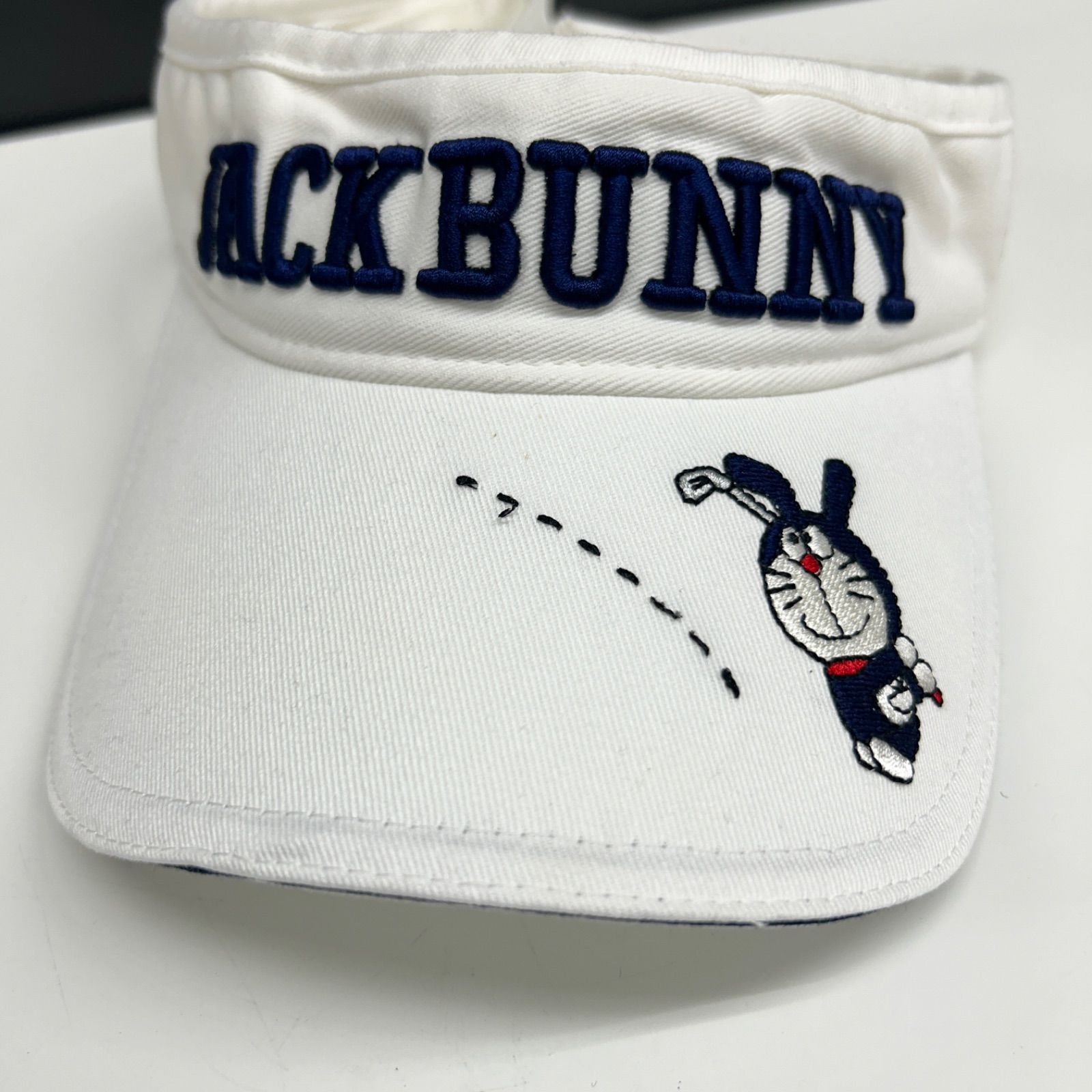 JACK BUNNY‼︎ ジャックバニー サンバイザー ドラえもん ホワイト 