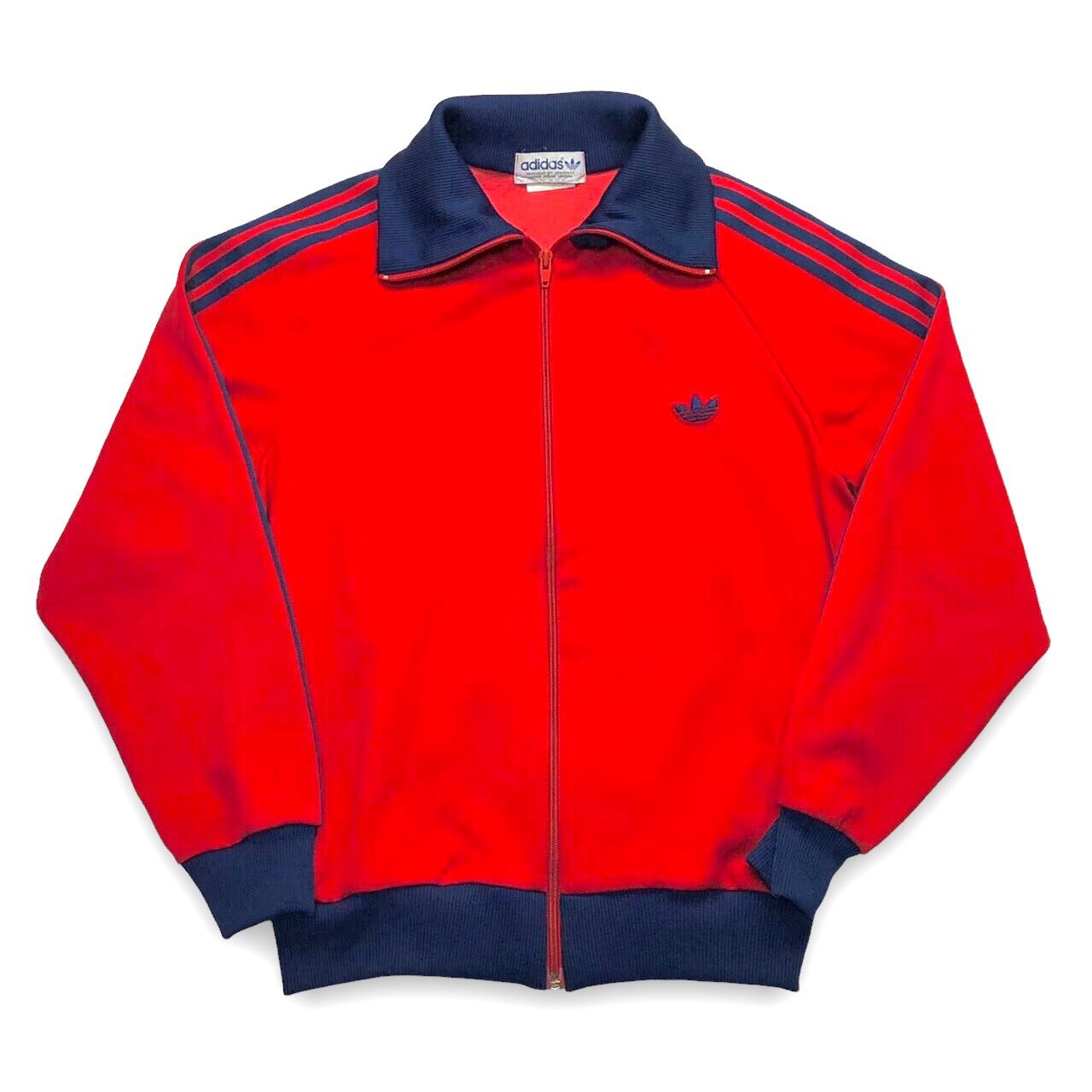 70s adidas デサント　トラックジャケット ラグラン 中古・古着通販】adidas (アディダス) 70s 西ドイツ製 デサント