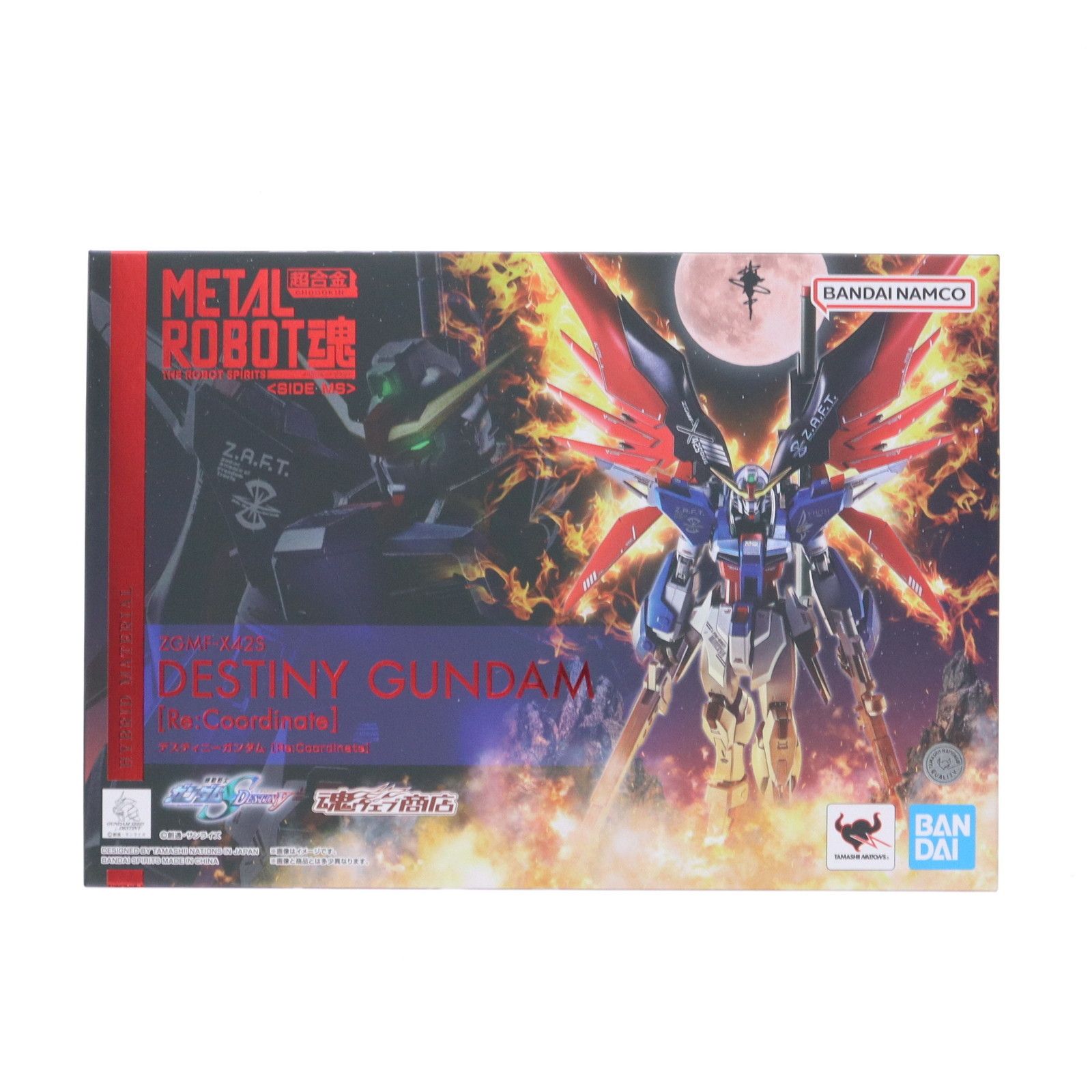 BANDAI - 魂ウェブ商店限定 L ROBOT魂(SIDE MS) デスティニーガンダム[Re:Coordinate] 機動戦士ガンダムSEED DESTINY(シード デスティニー) 完成品 可動フィギュア バンダイスピリッツ METAL ROBOT魂 ＜SIDE MS＞ デスティニーガンダム ［Re