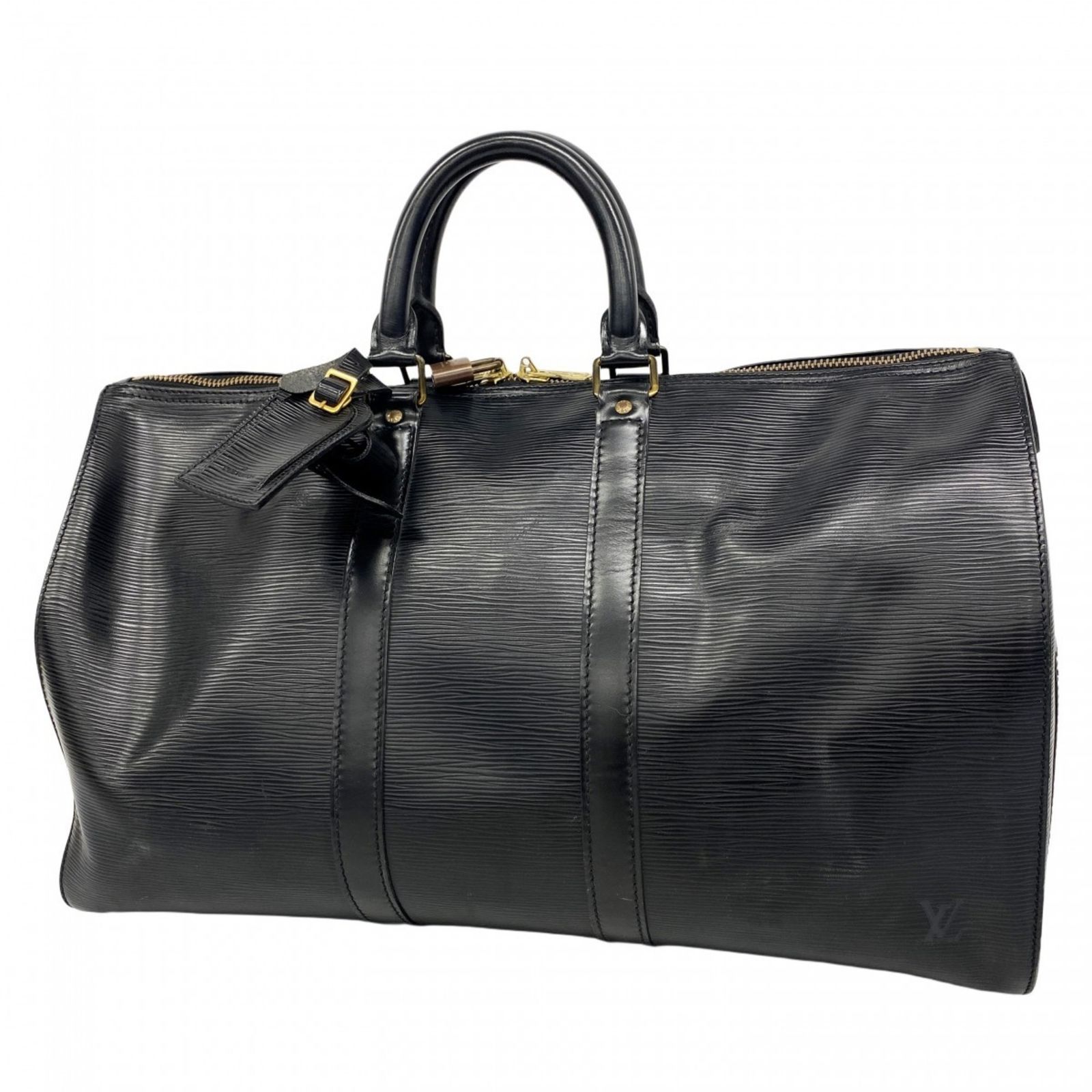 ルイ ヴィトン Louis Vuitton ルイ ヴィトン ボストンバッグ エピ キーポル45 M59152 ノワールメンズ レディース