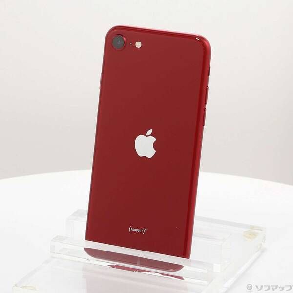 中古品〕 iPhone SE 第3世代 64GB プロダクトレッド MMYE3J／A