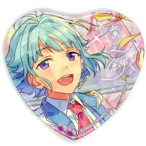 紫之創 ハート缶バッジ 40点 中古】バッジ・ピンズ 紫之創 「とるパカ! あんさんぶるスターズ