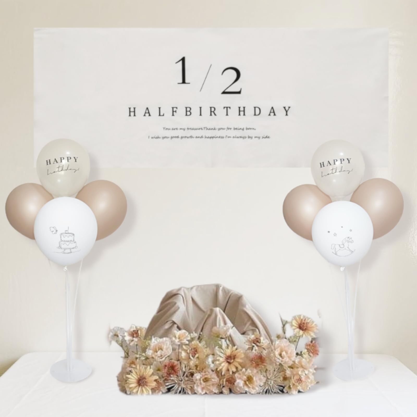 nann : バースデー 飾り付け 誕生日 half おうちスタジオ 新着商品】おうちスタジオ シンプル シンプル happybirthday