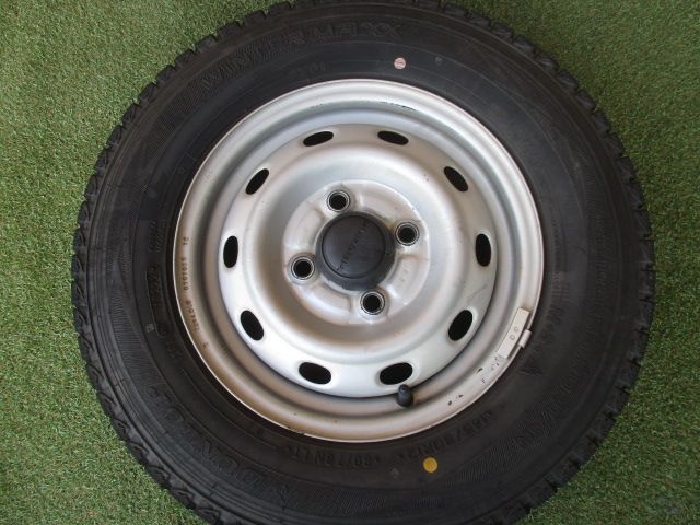 み スバル純正スチール サンバー 145 80R12 スタッドレスタイヤ４本SET サンバーバン サンバートラック