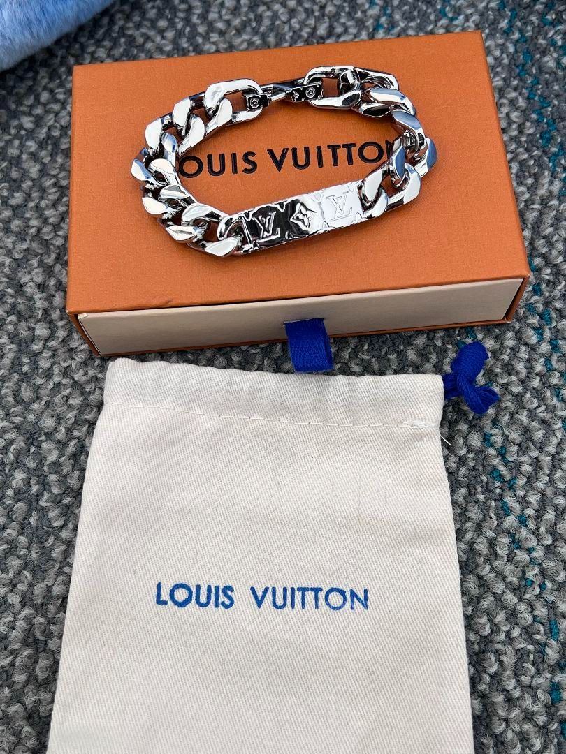 Louis Vuitton ルイヴィトン モノグラム チェーンブレスレット