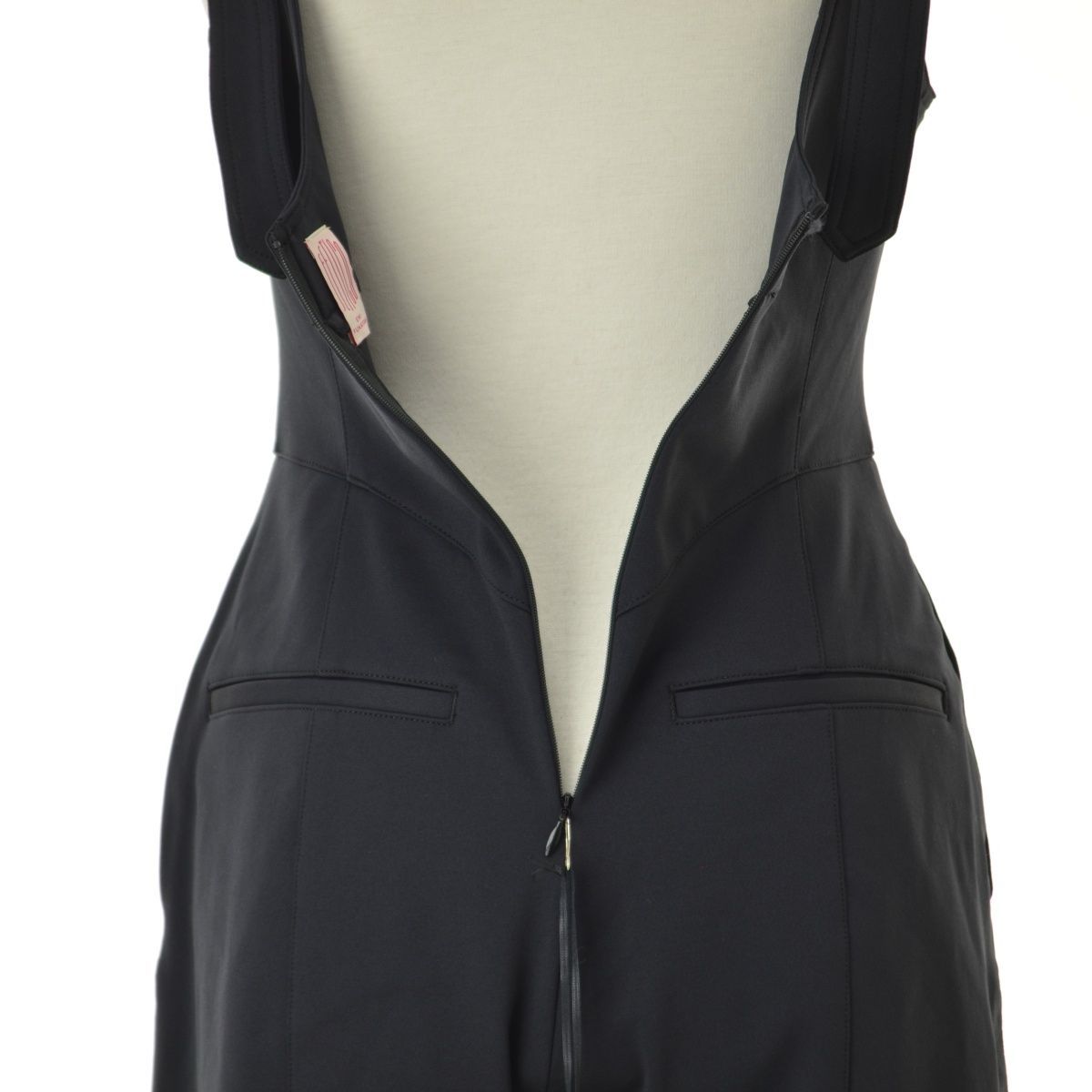 FETICO】23AW FTC234-0802 NYLON JERSEY UNDERBUST JUMPSUIT