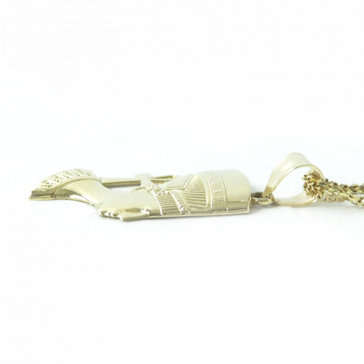 美品△AVALANCHE アヴァランチ TOPLCNCSLR-240 10K チェーンネックレス 