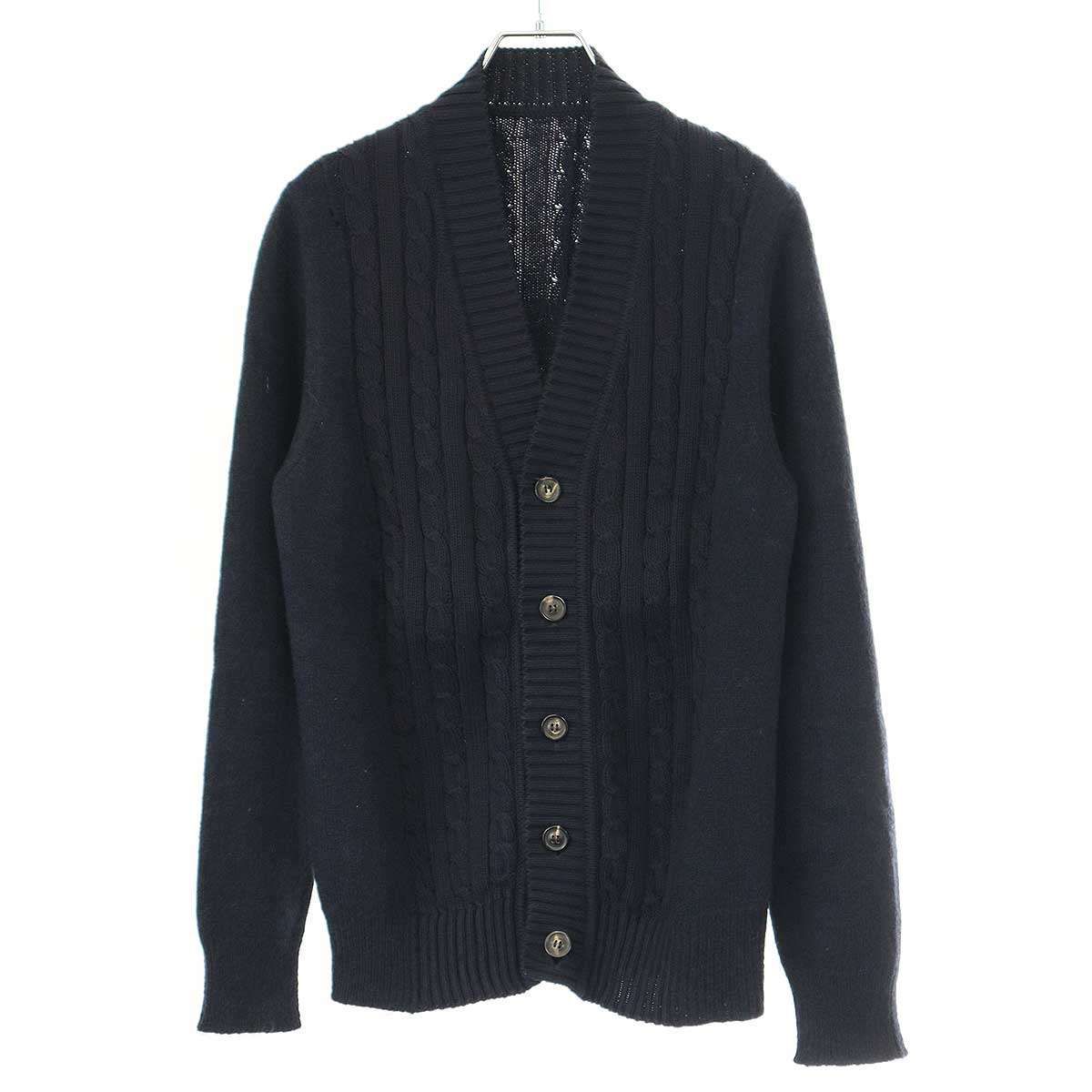 マルジェラ　ケーブル編みカーディガン Maison Margiela ケーブルニット カーディガン | ピンク