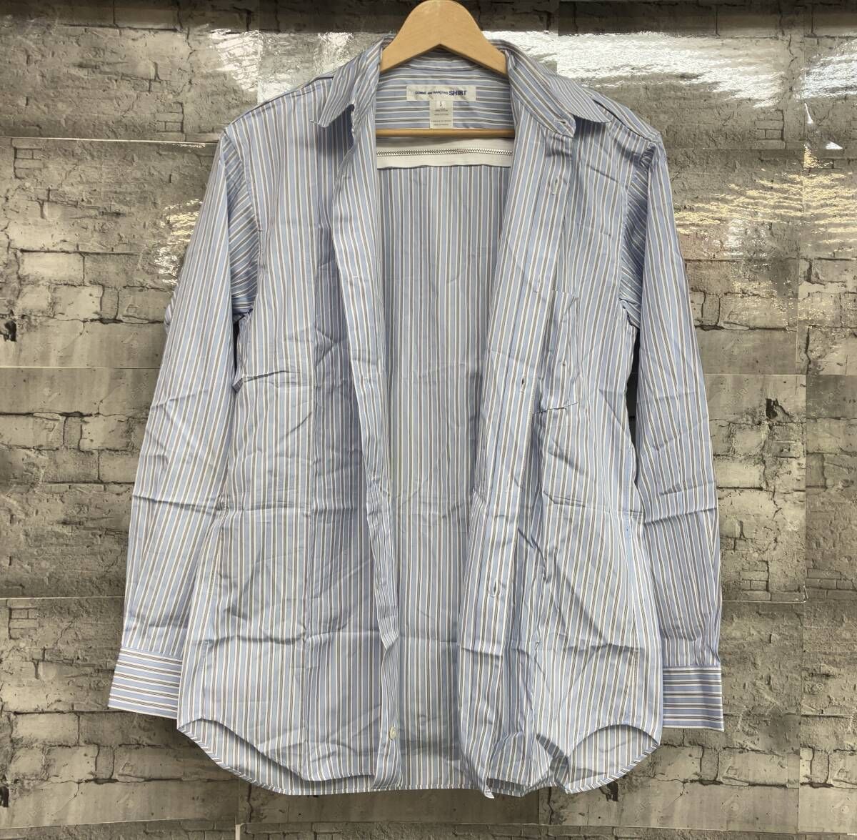 21SS COMME des GARCONS SHIRT コムデギャルソン シャツ 肩ジップ 長袖