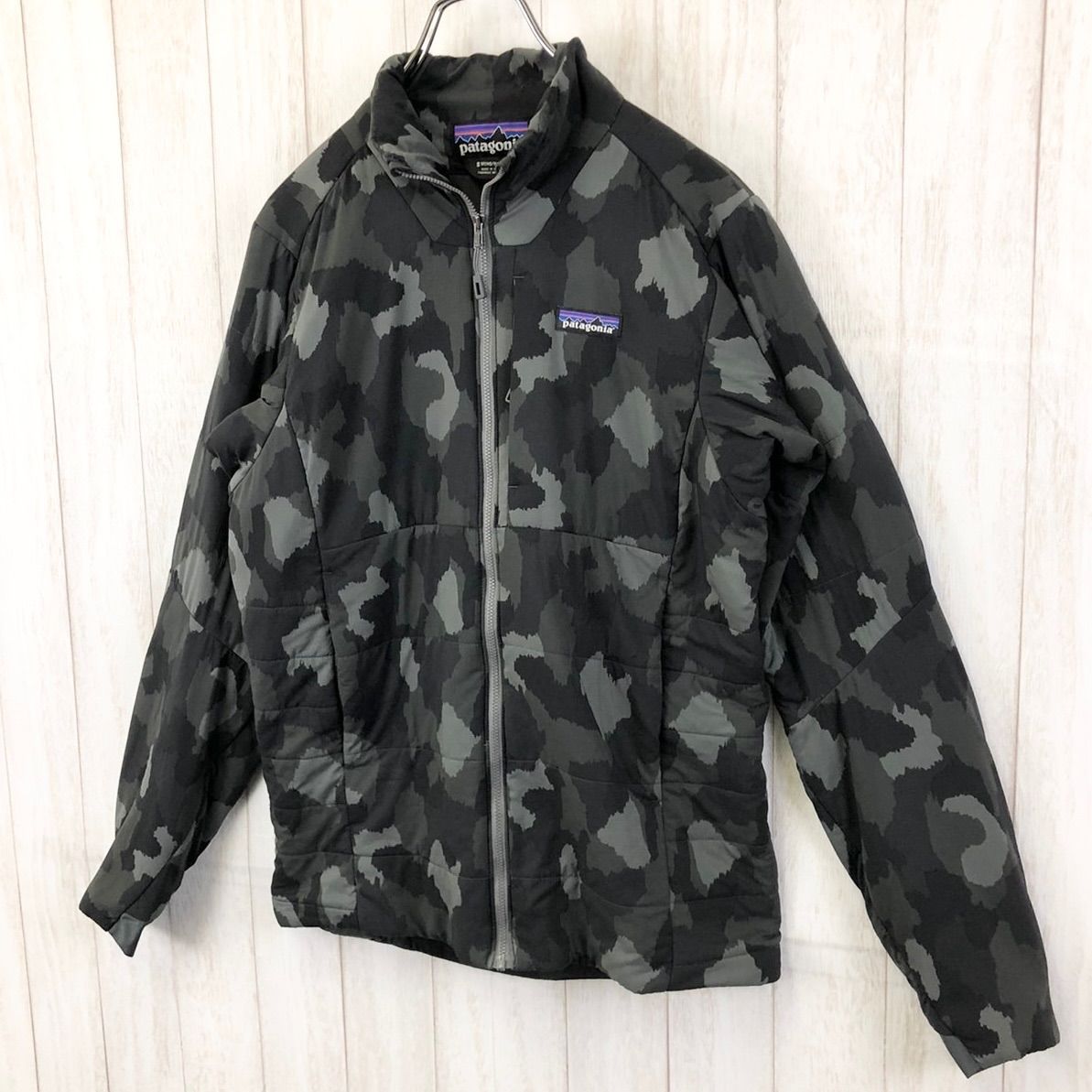 patagonia パタゴニア 総柄 中綿入り ナイロンジャケット ブルゾン