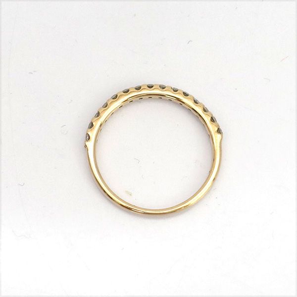 ◇K18 ハーフエタニティ ダイヤ 0.30ct リング 11号 【リング/指輪  