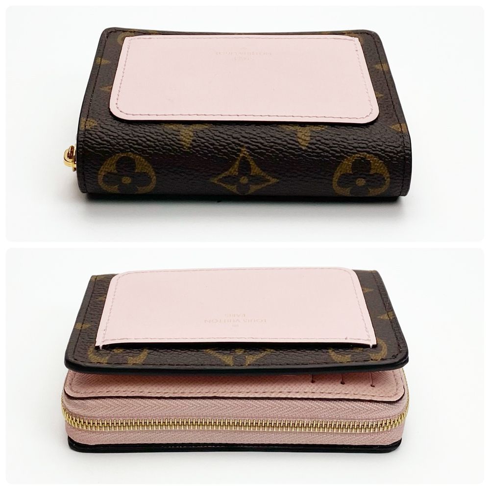 ルイヴィトン　ポルトフォイユ ルー　M82378　ローズバレリーヌ　RFID ルイヴィトン ポルトフォイユ ルー M82378 ローズバレリーヌ RFID