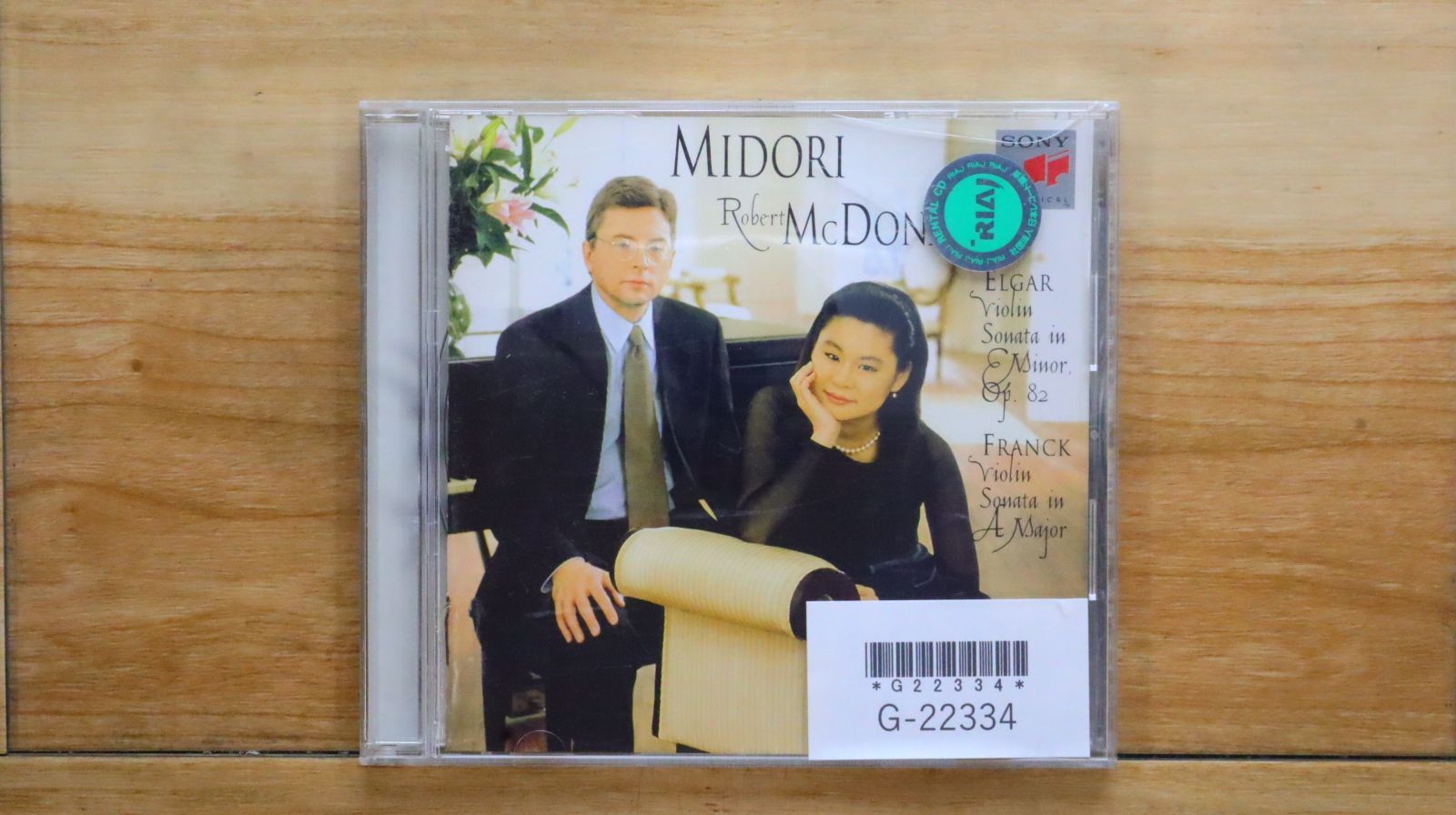 国内盤CD☆五嶋みどり/Midori Goto□ フランク&エルガー:VNソナタ
