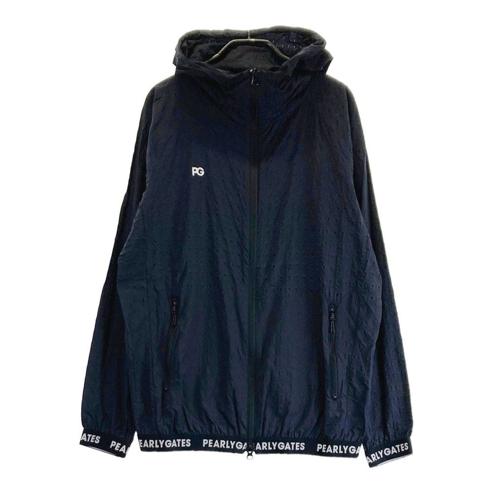 パーリーゲイツ スマイル ニコちゃん 総柄 ゴルフ ナイロンジャケット