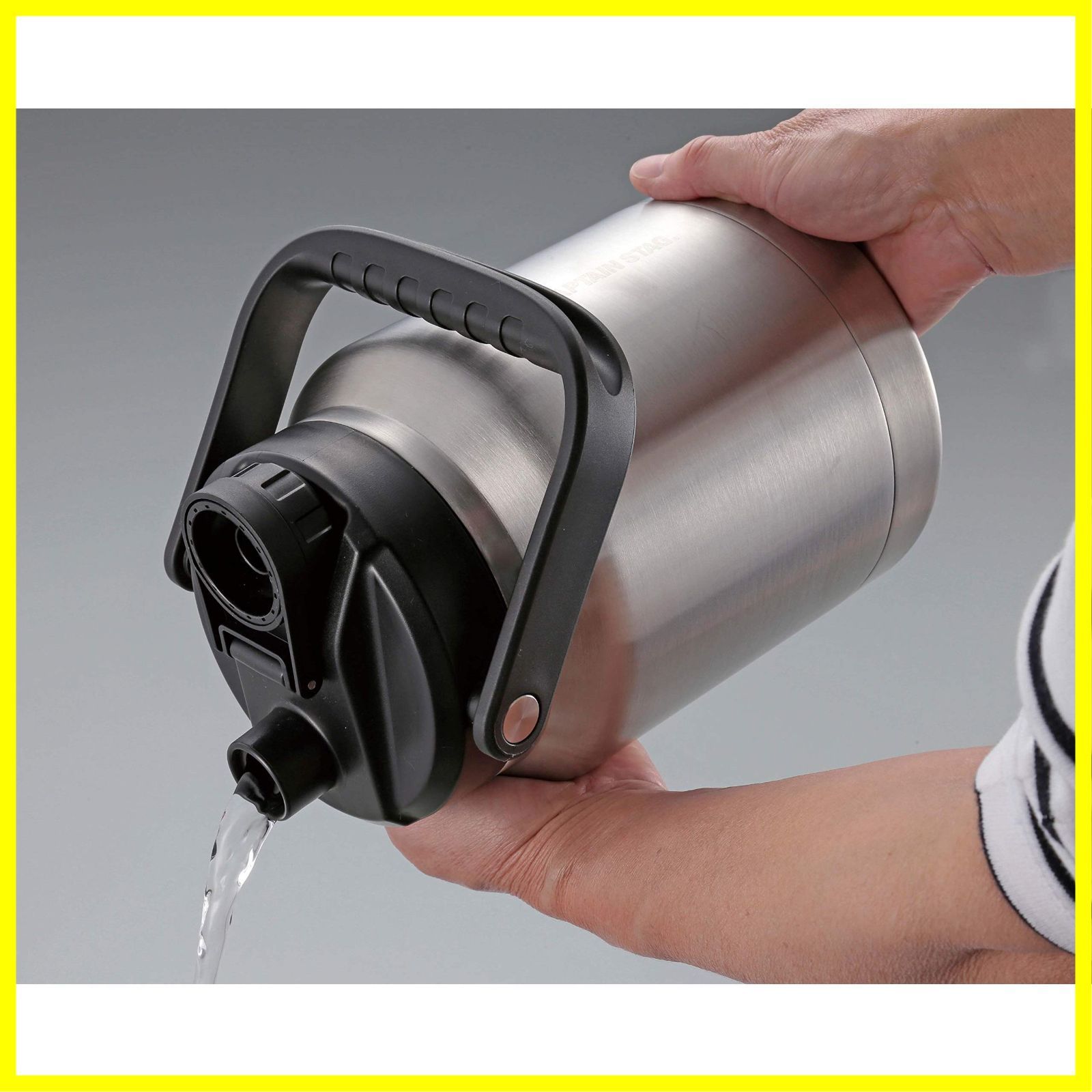 2.5リットルの通販 DIY・工具 キャプテンスタッグ(CAPTAIN STAG) スポーツボトル 水筒 直飲み 注ぎ