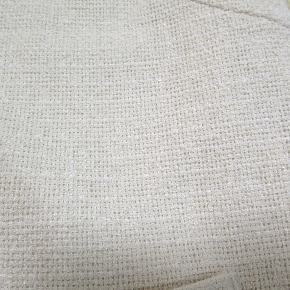 ANAYI - 新品同様 24SS ANAI アナイ カールヤーンツイードＶネック ブラウス 38 ベージュ レディース 古着 中古 USED 新品同様 24SS ANAI アナイ カールヤーンツイードVネック