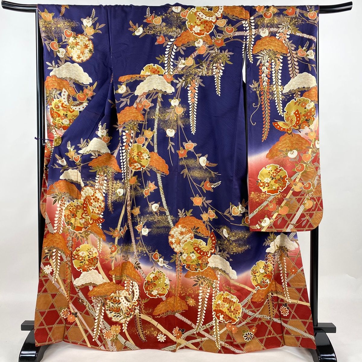 振袖 秀品 身丈160cm 裄丈67cm 正絹