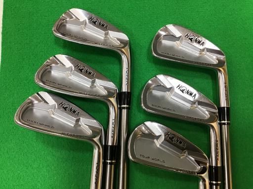  本間ゴルフ TOUR WORLD TW737V 6S アイアンセット IR VIZARD IB95 (フレックスS) メンズ 男性用 右利き 右用 Cランク ゴルフクラブ