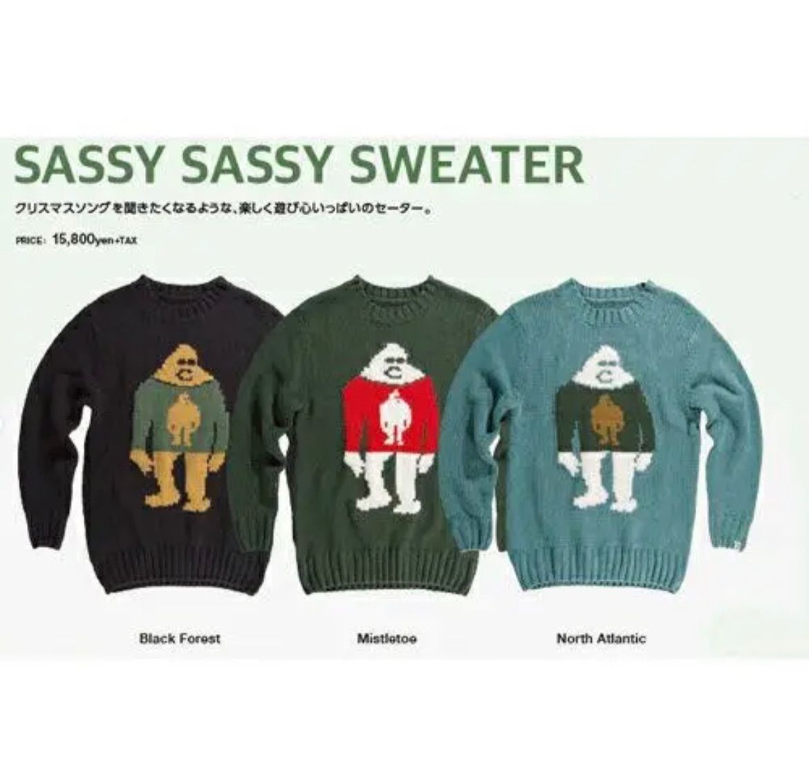 SASSY SASSY SWEATER N ATLANTIC Sサイズ　AIRBLASTER エアブラスター　セーター