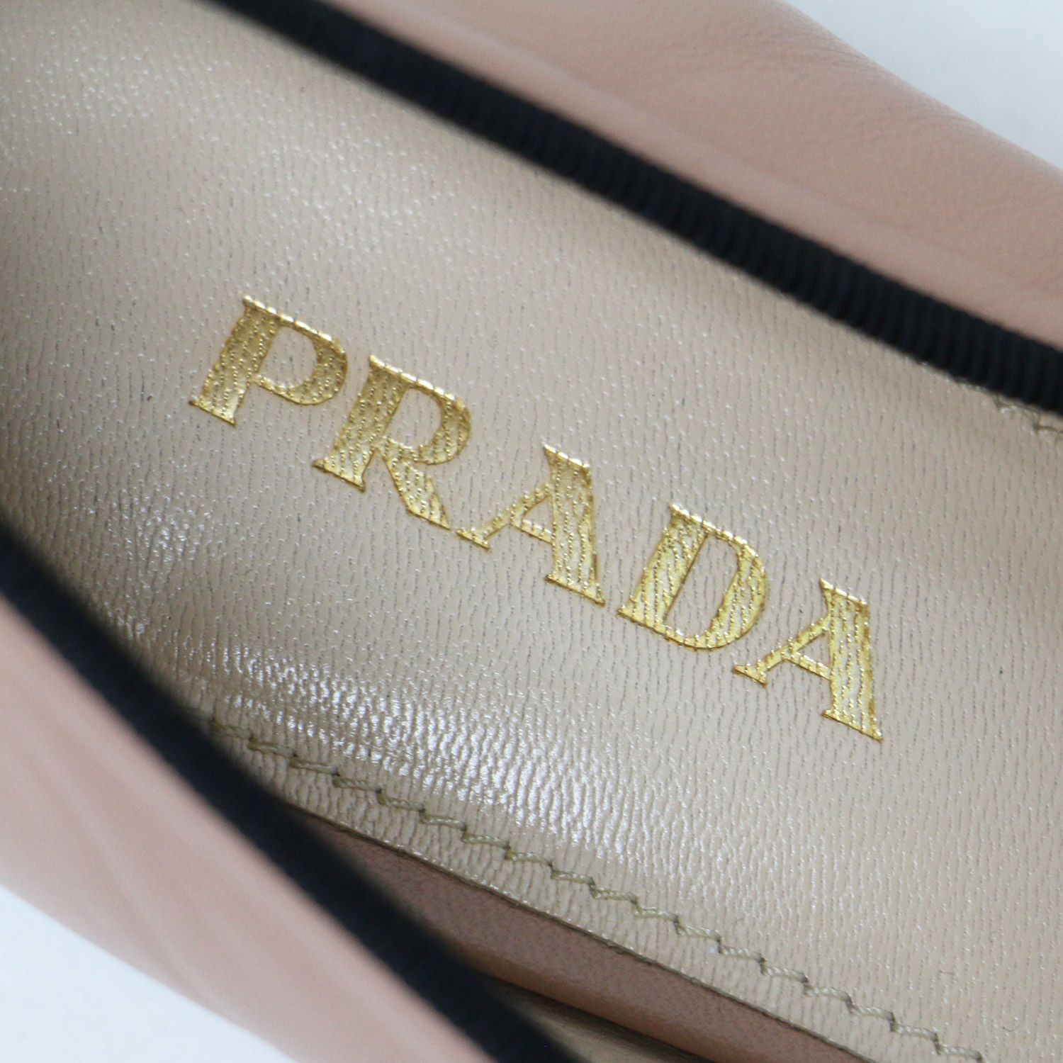 美品）PRADA ピンク 黒 リボン フラットシューズ 楽天市場】プラダ（その他｜バレエシューズ）：レディース靴<靴