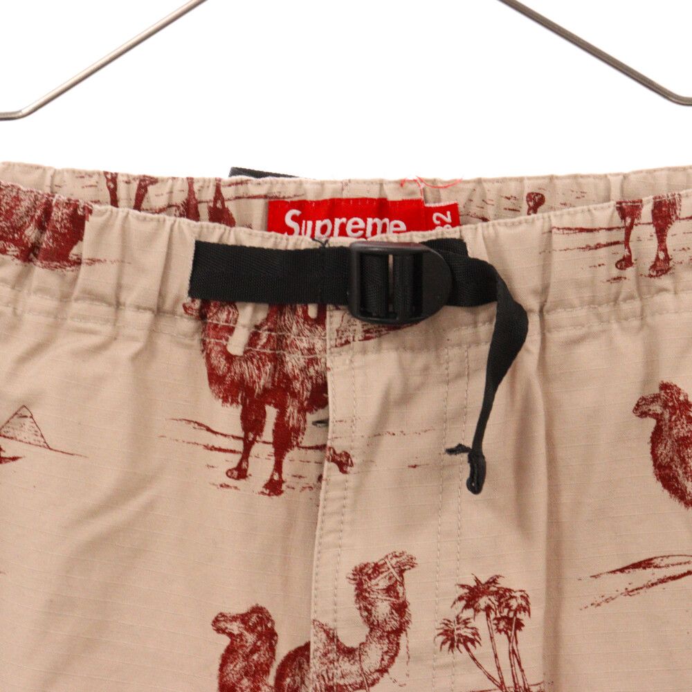 Supreme 12ss Camel Belted Shortsショートパンツ SUPREME (シュプリーム) 12SS Camel Belted Shorts キャメル
