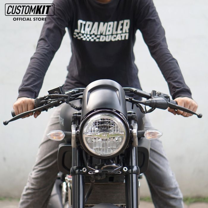 CUSTOMKIT XSR155 W175 ハンドルバー Clubman 汎用 - メルカリ