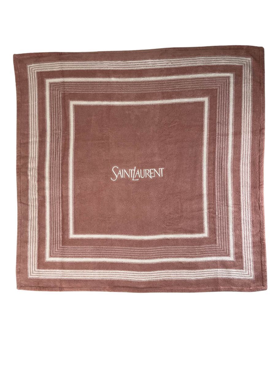 SAINT LAURENT サンローラン - ピンク タオルセット