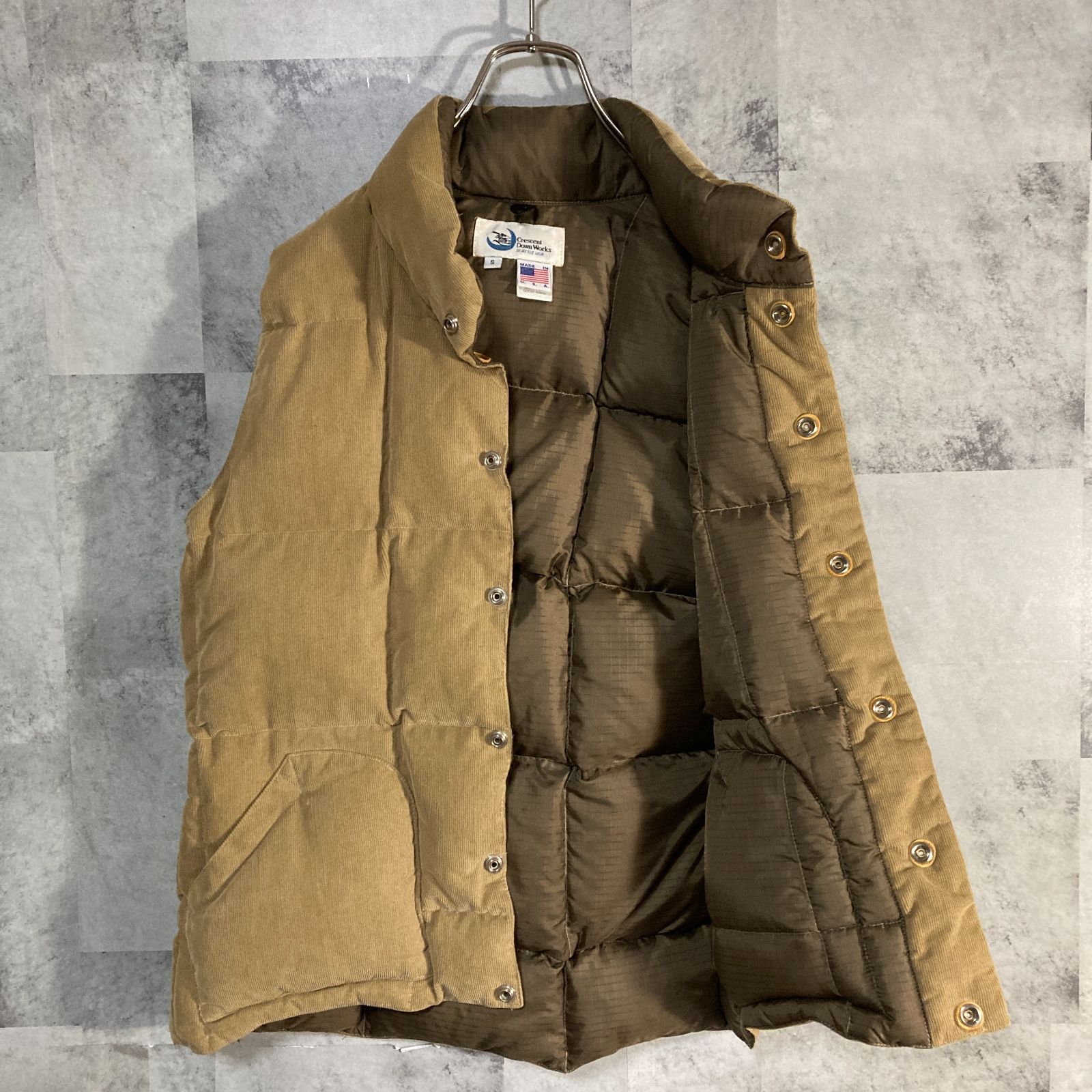 USA製 Crescent Down Works クレセントダウンワークス コーデュロイ 