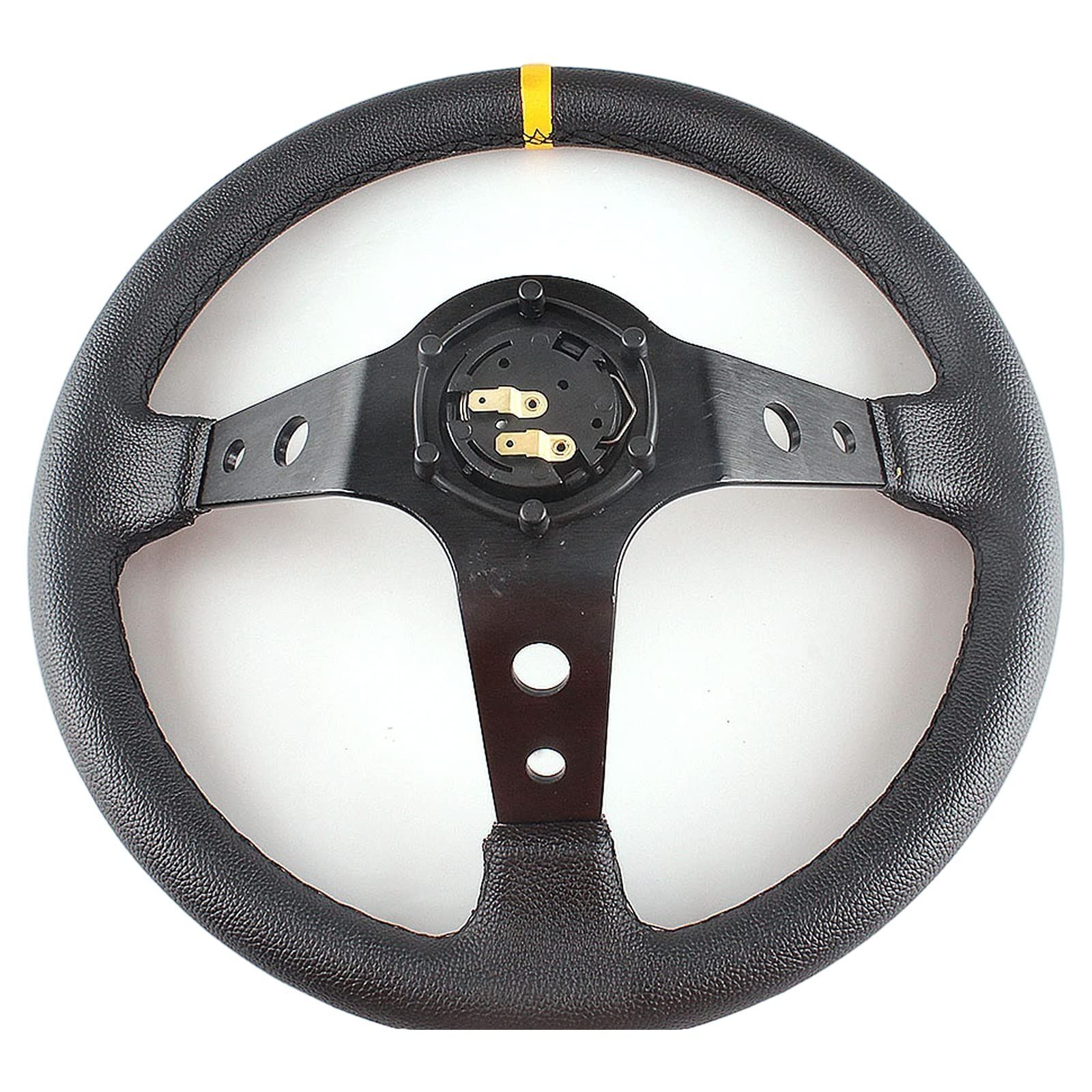 ランキング2025 ステアリング VEHSUN 新品 35φ ディープ ハンドル カー 車用 パーツ