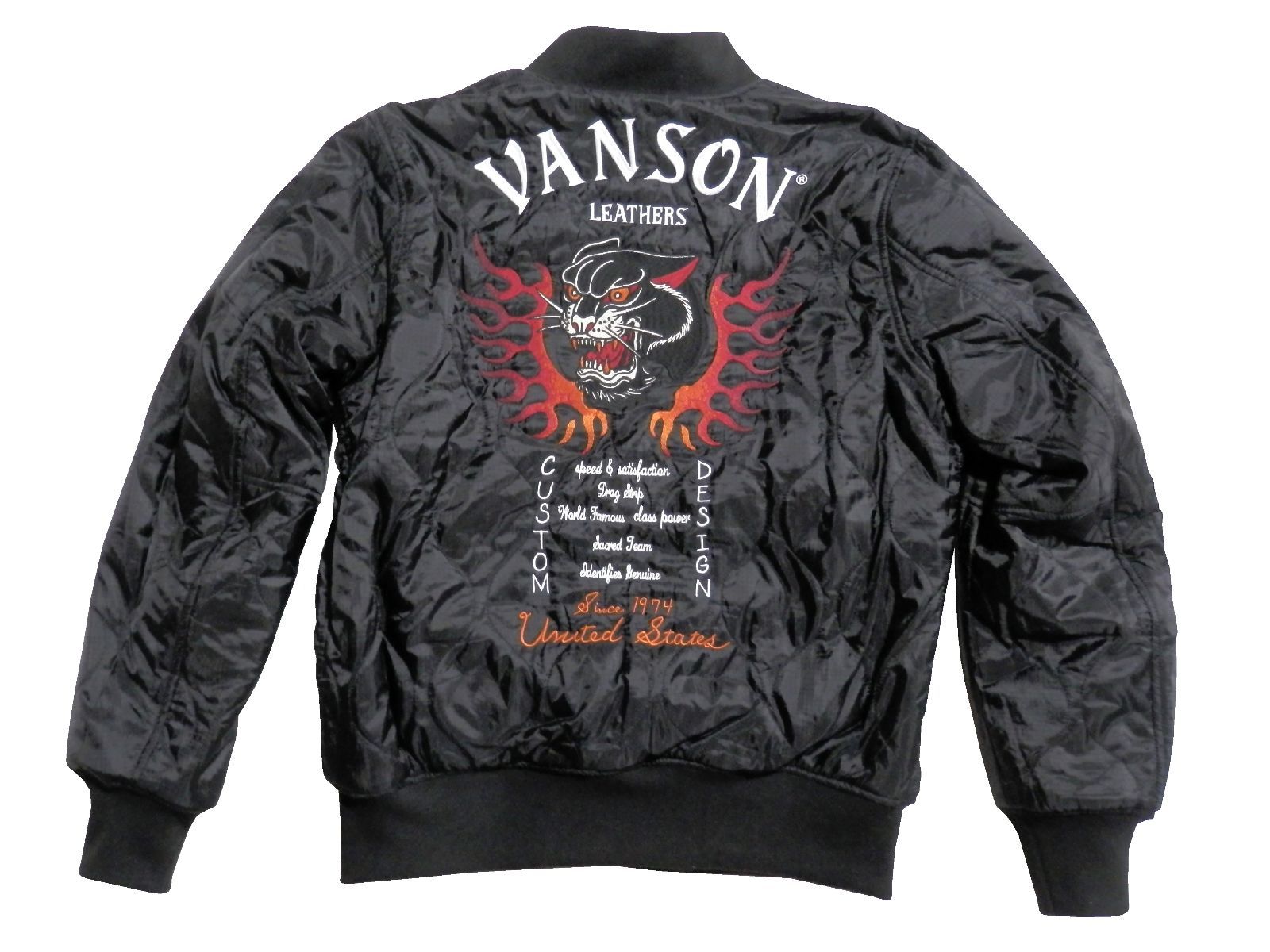 VANSON バンソン メルトンスタジャン フライングスター nvjk-2104