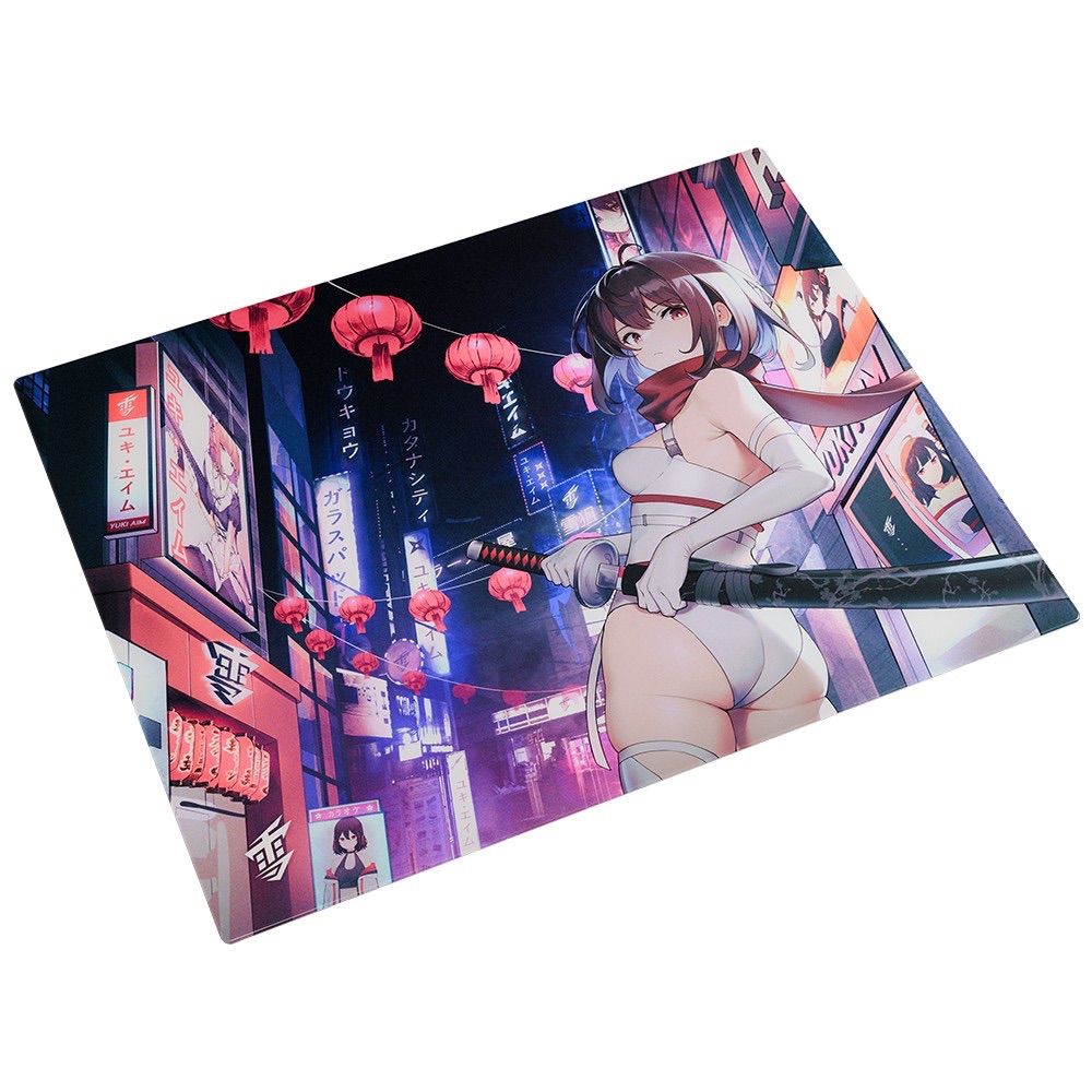 未使用品】Yuki Aim Glass Mousepad Katana Large Drop 2 - メルカリ