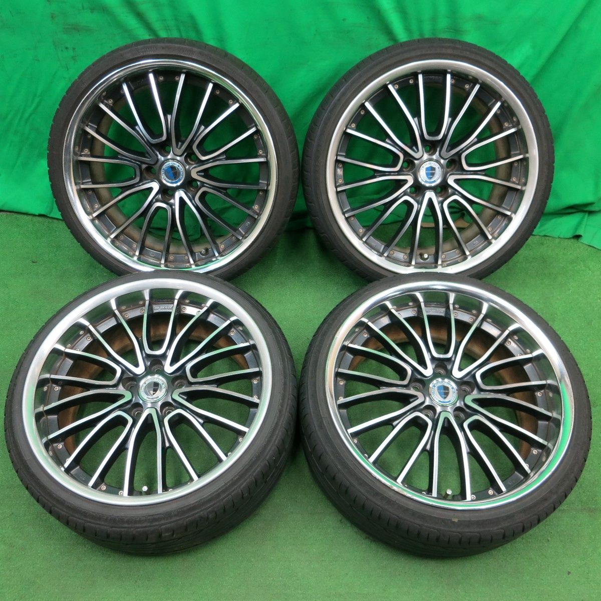 送料無料* バリ溝！21年！9.5分☆WORK SCHWERT SW5 GMP2 225/35R19 