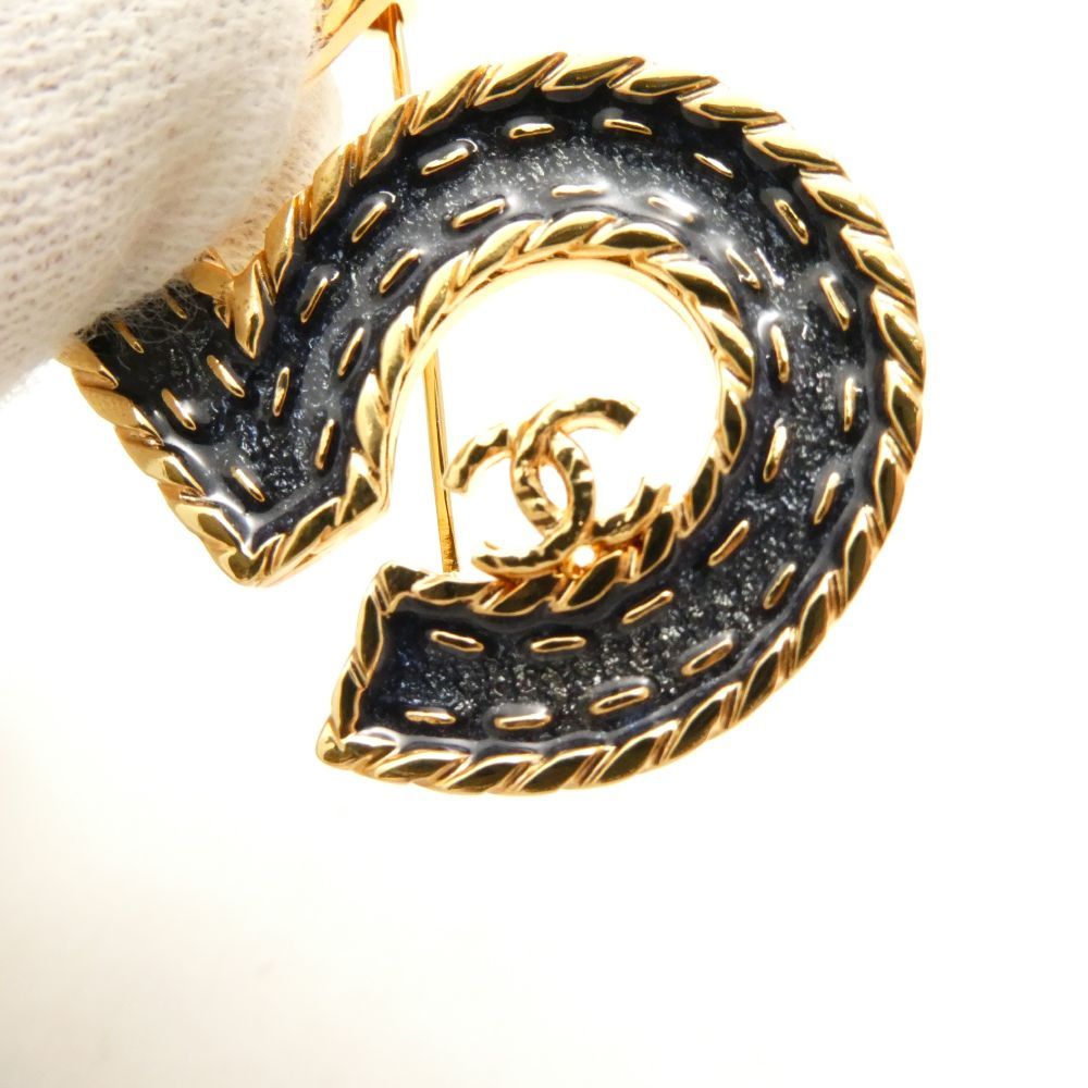 未使用 CHANEL シャネル ピン ブローチ 1点 No.5 ココマーク  