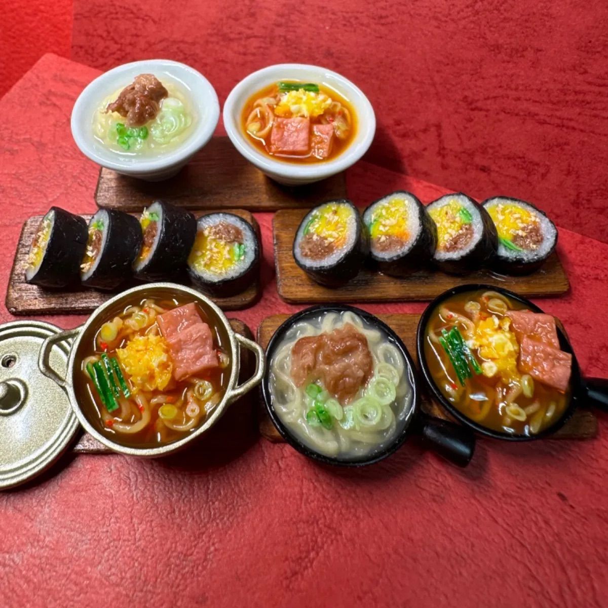 韓国料理♡食い倒れセット シルバニア ドールハウス リカちゃん