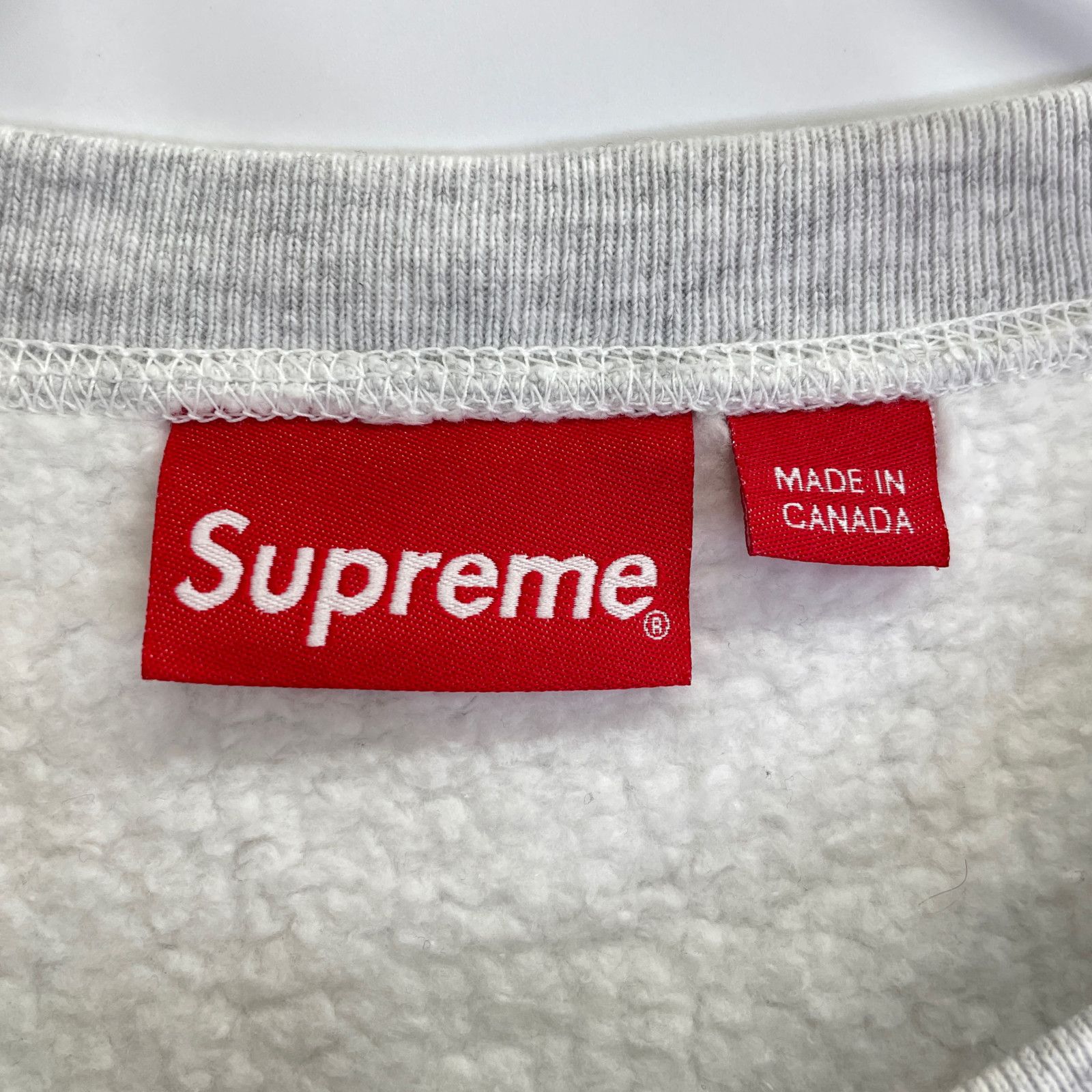 Supreme シュプリーム 21AW ｸﾞﾚｰ Cities Arc Crewneck L - メルカリ