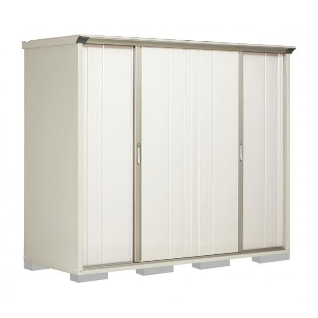 タクボ 小型物置 グランプレステージ 全面棚タイプ ムーンホワイト GP-229AFMW 収納庫 4枚扉