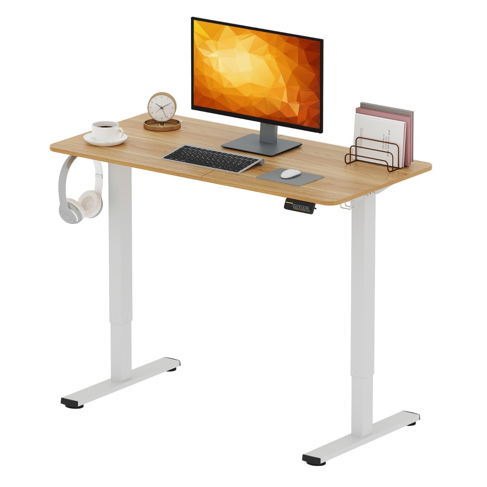 新着商品】FQ1 スタンディングデスク 電動昇降 幅120x奥行き60x高さ  