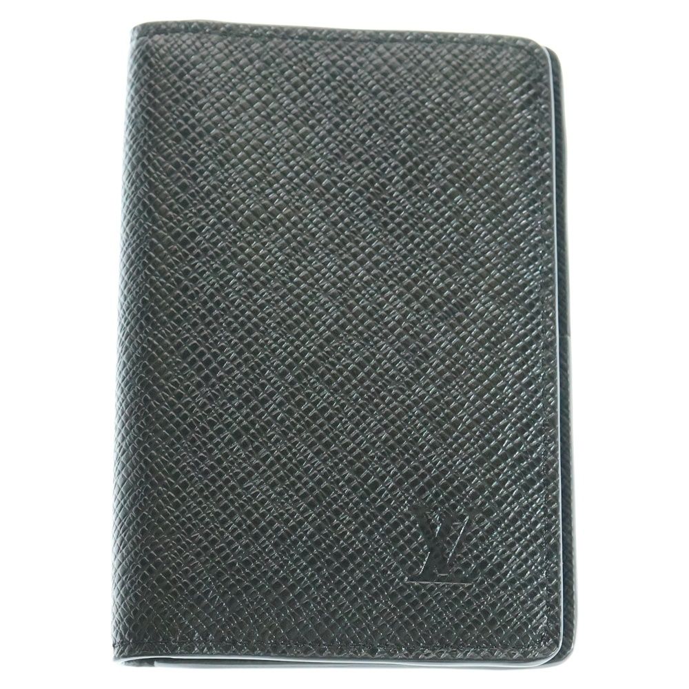 LOUIS VUITTON ルイヴィトン タイガ オーガナイザー ドゥ ポッシュ カードケース 名刺入れ ブラック レザー M30537