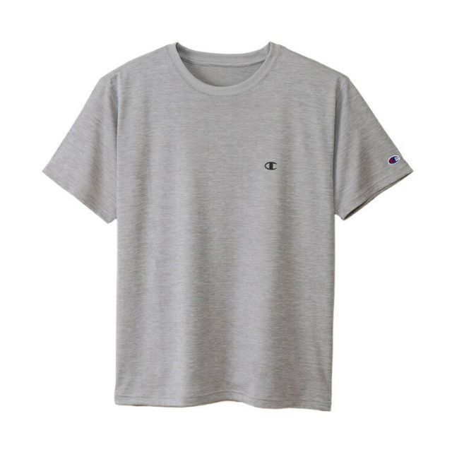 HANES ヘインズ SHORT SLEEVE T-S オックスフォードグレー XLサイズ C3-XS303 70 | スポーツ 運動 服 衣類 ウエア ウェア トップス ショートスリーブ Tシャツ 半袖 着心地 デザイン UVカット メッシュ素材