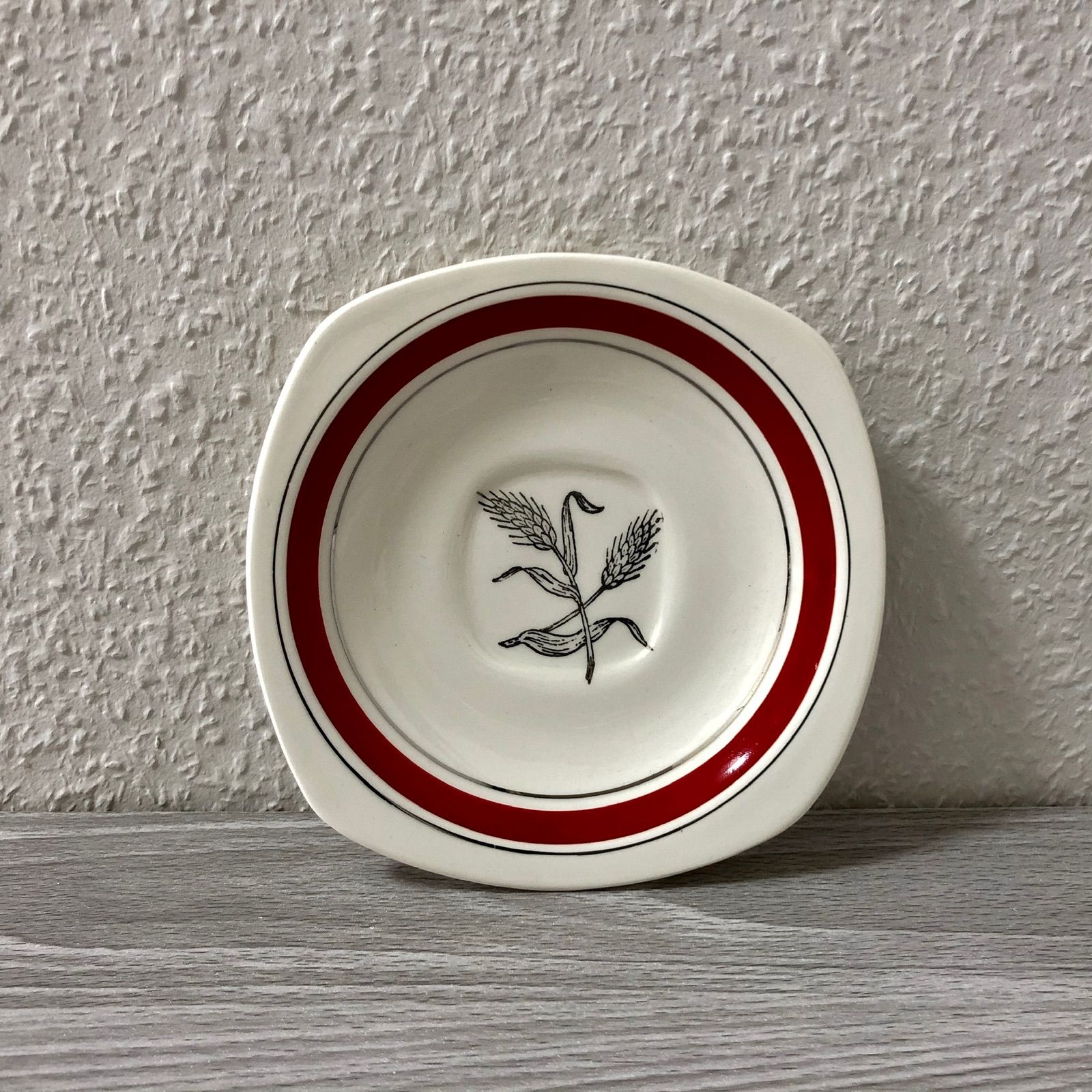 Midwinter Silver Wheat Cup & Saucer 02 - メルカリ
