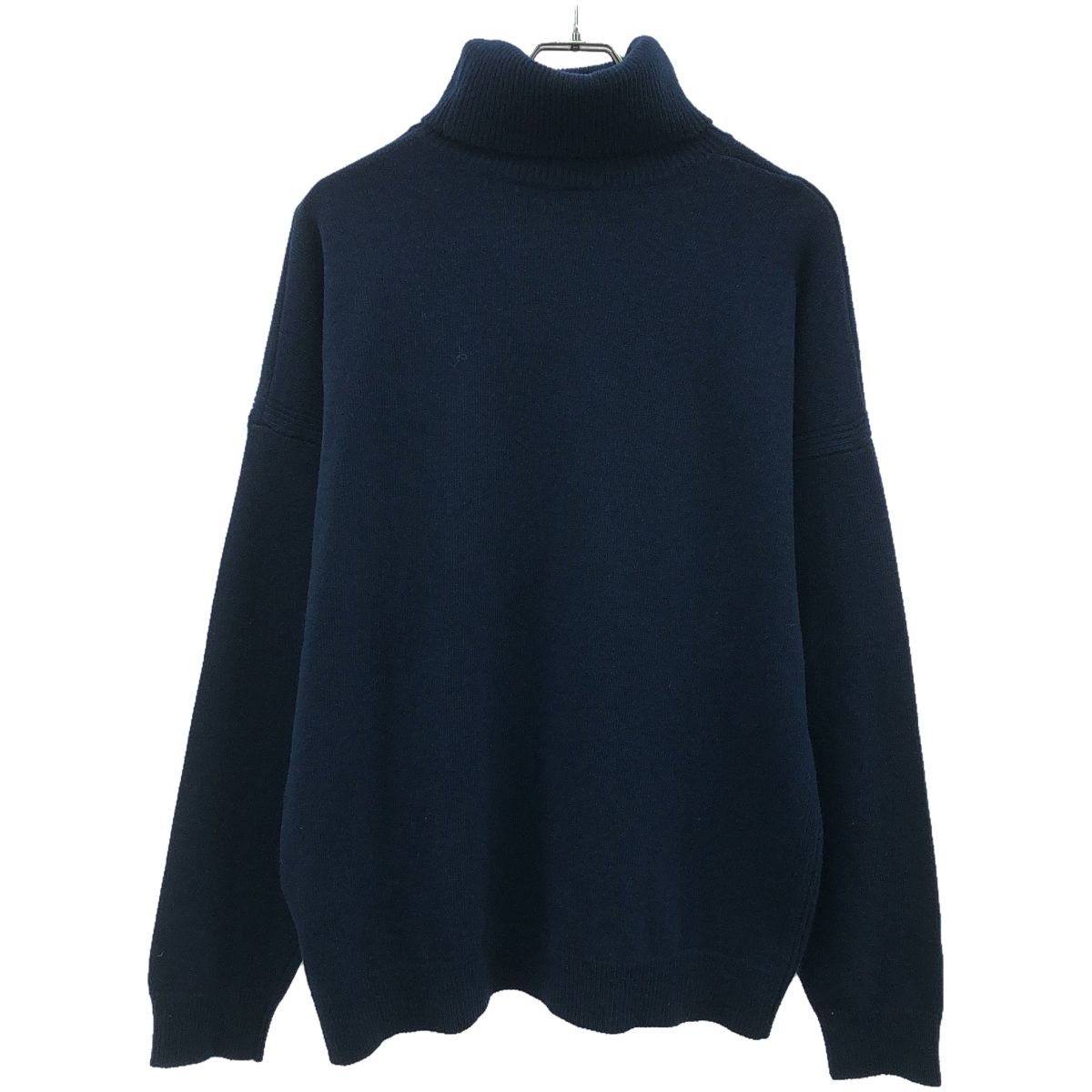 Maison kitsune メンズ ロゴニット ネイビー ニット X L 楽天市場